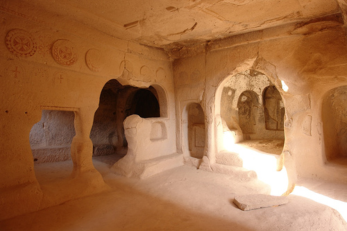 Скальный монастырь в Зельве